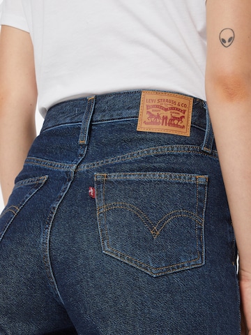 LEVI'S ® Zwężany krój Jeansy 'High Waisted Mom' w kolorze niebieski