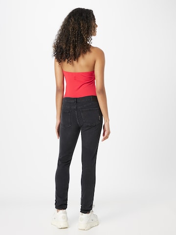 SCOTCH & SODA Skinny Fit Дънки 'Essentials Bohemienne skinny jeans' в черно