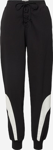 Nike Sportswear Дънки Tapered Leg Панталон 'Circa 50' в черно: отпред