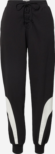 Nike Sportswear Hlače 'Circa 50' | črna / bela barva, Prikaz izdelka