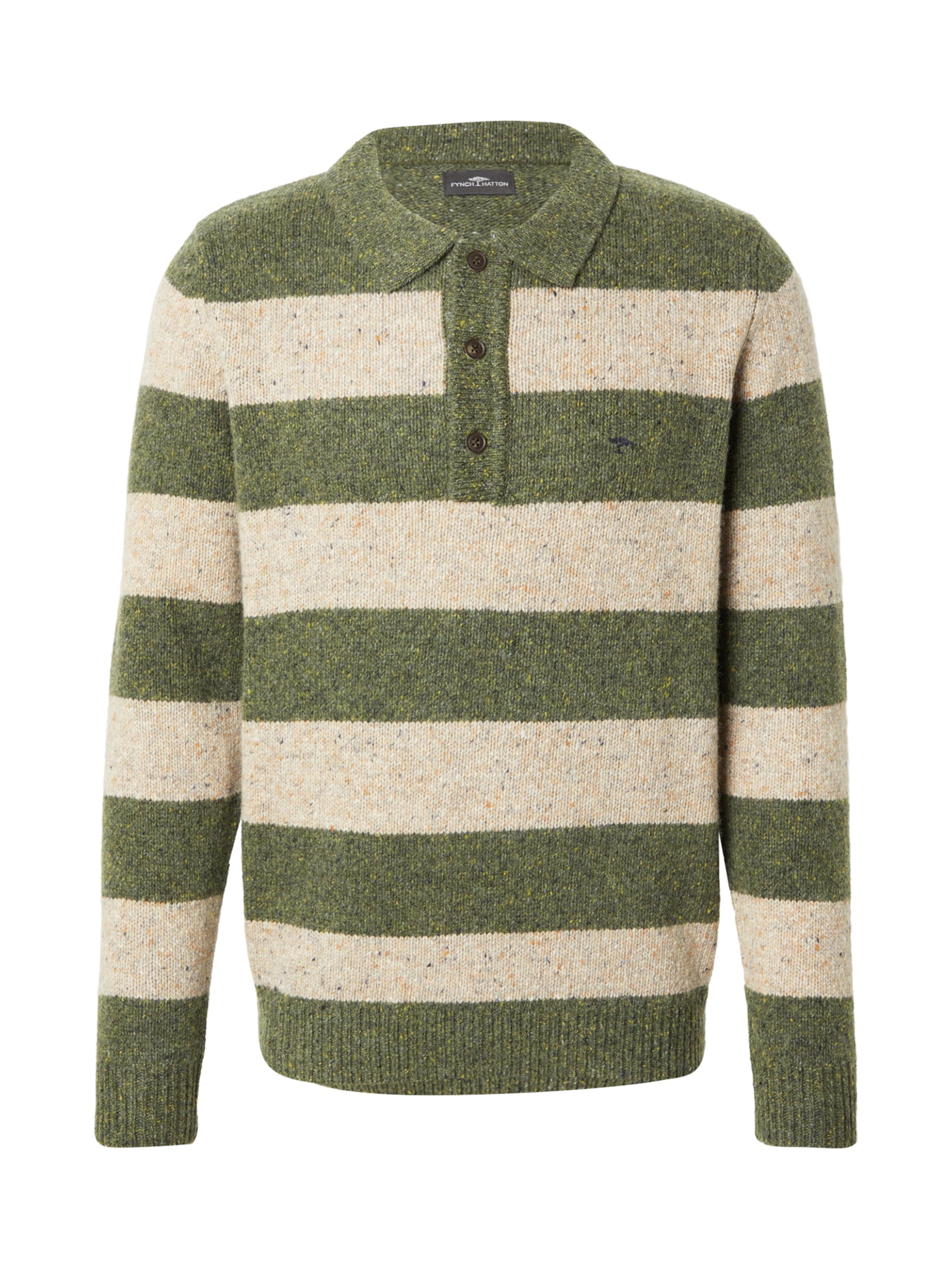 FYNCH-HATTON Πουλόβερ σε πράσινο: μπροστά
