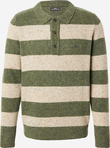 FYNCH-HATTON Neulepaita värissä vihreä: etupuoli