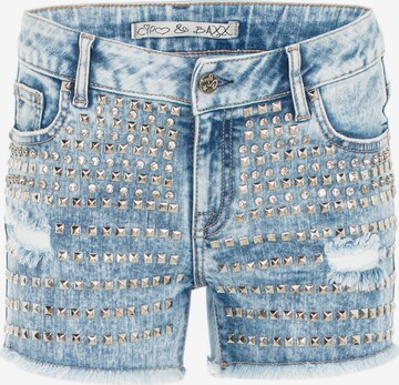 CIPO & BAXX Regular Jeans in Blauw: voorkant