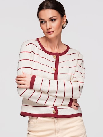 Ombre Strickjacke‌‌‌ in Beige