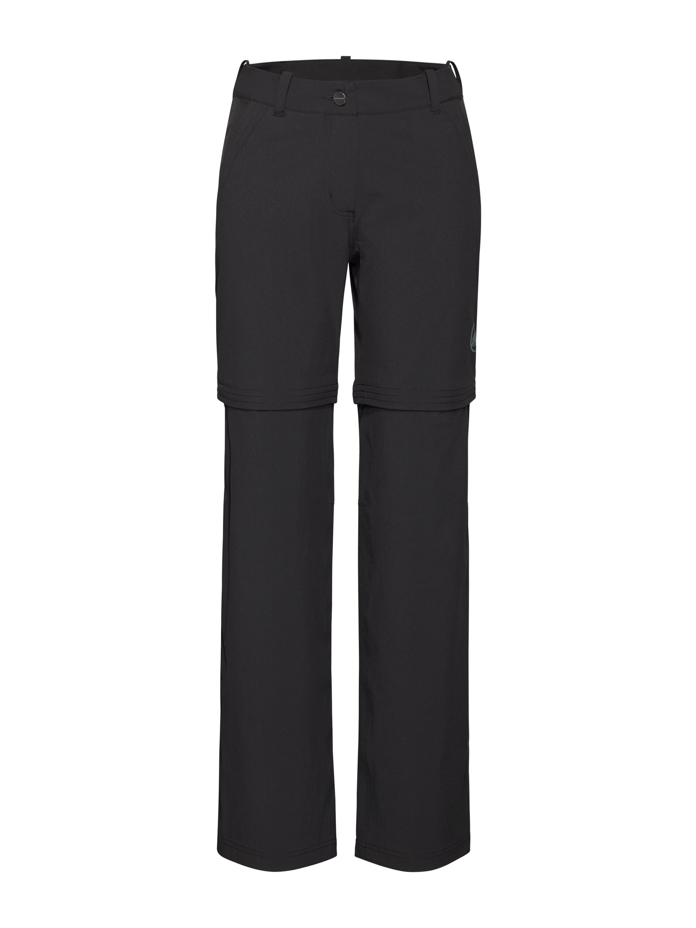 MAMMUT regular Udendørs bukser i sort: forside