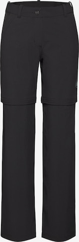 MAMMUT Regular Outdoorhose in Schwarz: Vorderseite