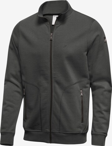 JOY SPORTSWEAR Sweatjacke 'Karsten' in Grau: predná strana