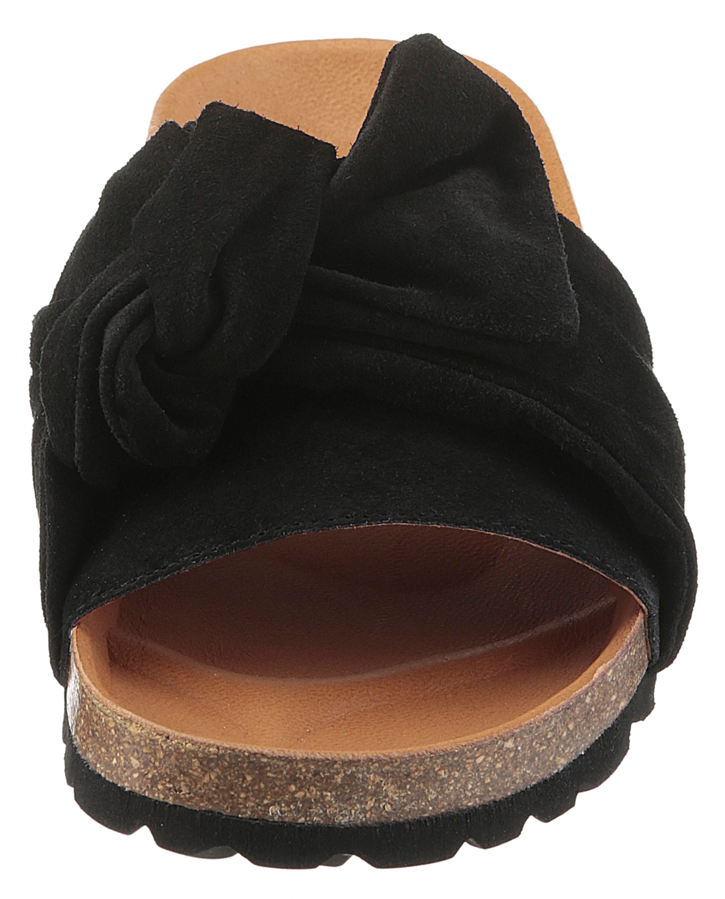 VERBENAS Mules 'Roxy' in Black