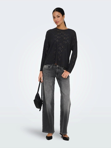 ONLY Póló 'ONLSMILLA' - fekete