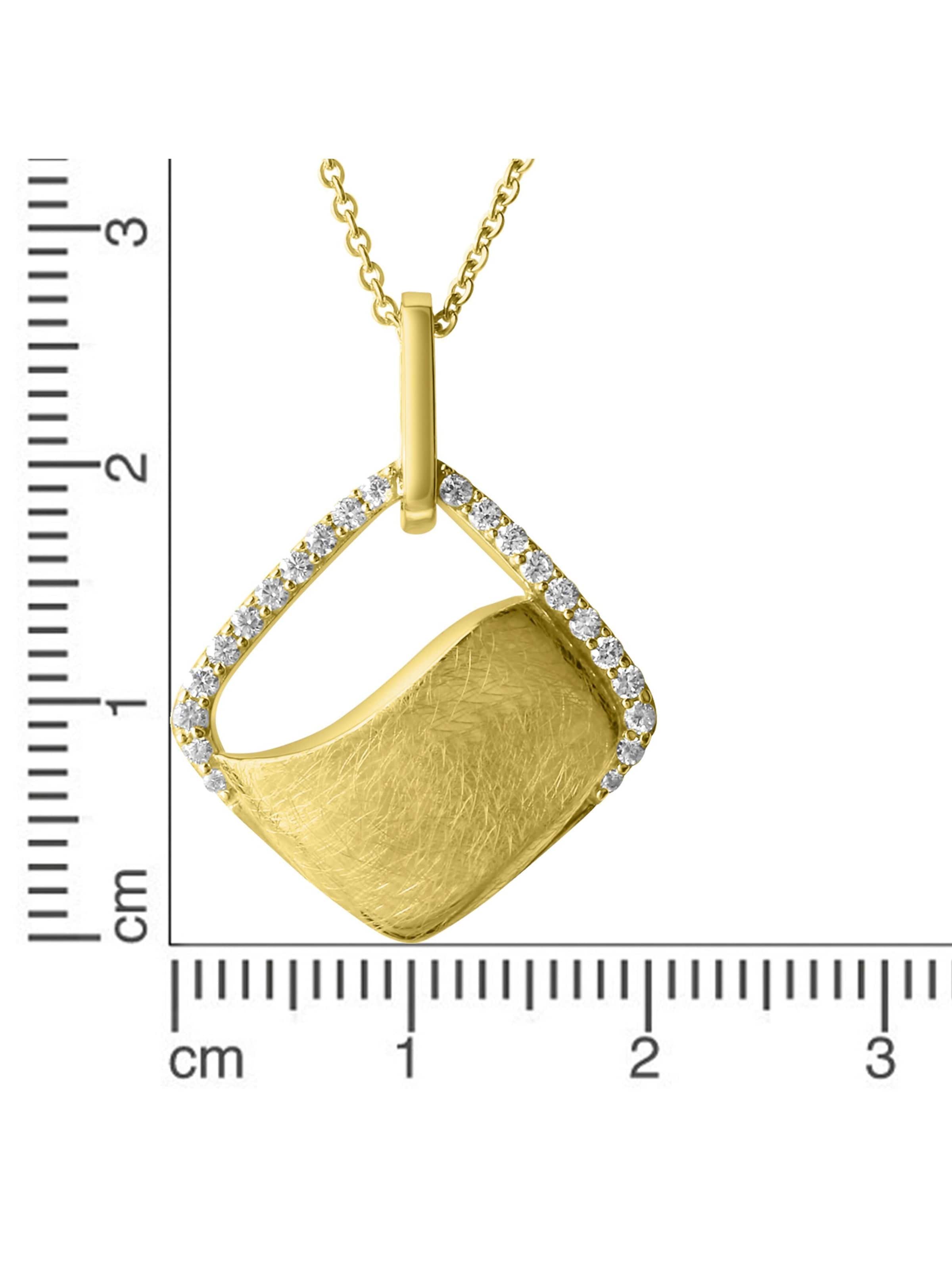 Fascination by Ellen K. Halskette in Gelb: Vorderseite