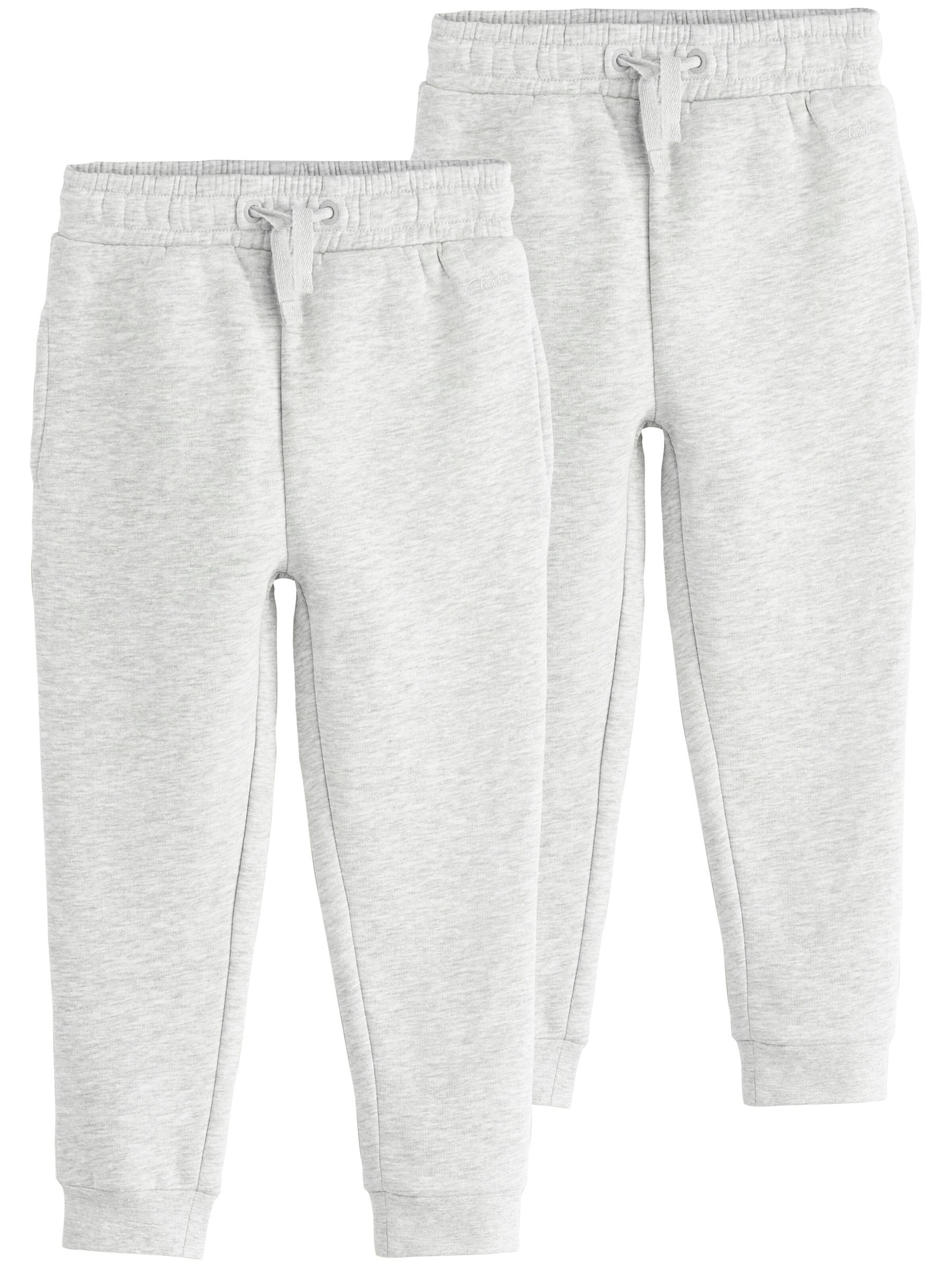 CLARKS Tapered Byxa i grå: framsida