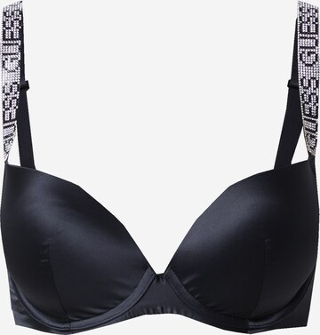 GUESS Push-up BH 'NAOMI' in Zwart: voorkant