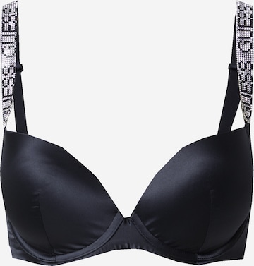 Push-up Sutien 'NAOMI' de la GUESS pe negru: față