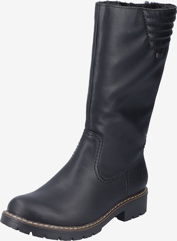 Bottes Rieker en noir : devant