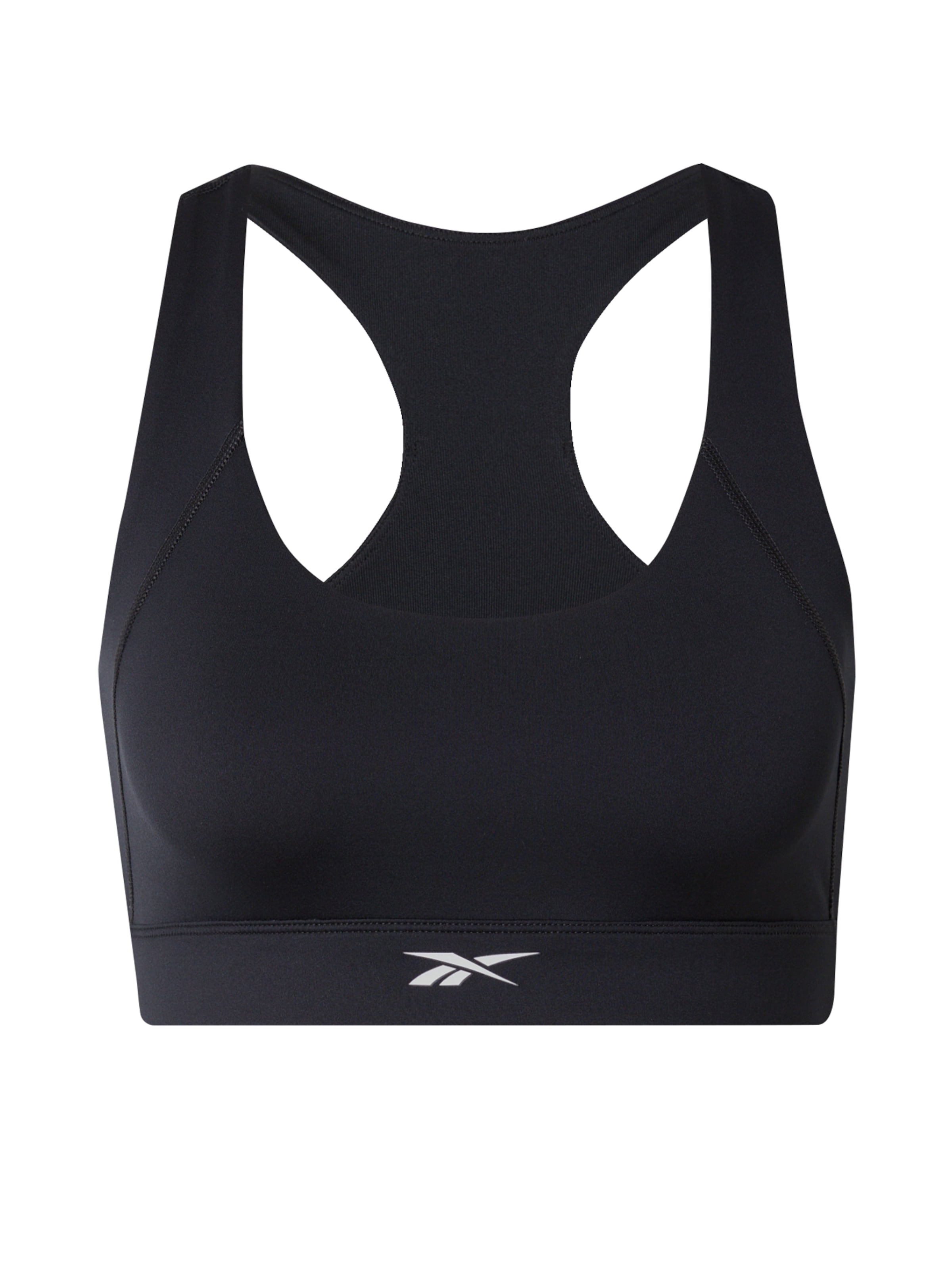 Reebok - Soutien Bustier Soutien de desporto 'ID Train' em preto: frente