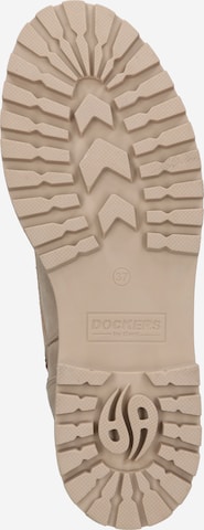 Dockers by Gerli Snørestøvletter i beige