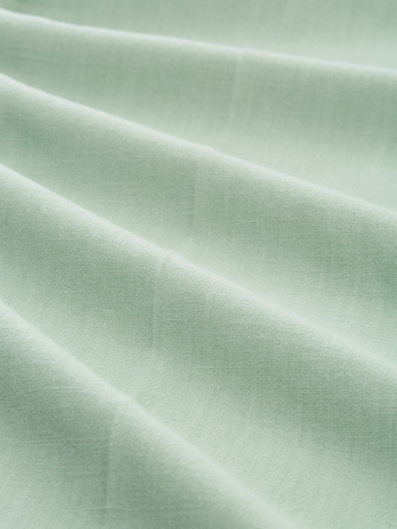 TOM TAILOR DENIM Wide leg Trousers with creases in Green