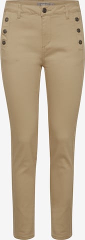 Fransa Jeans in Beige: voorkant