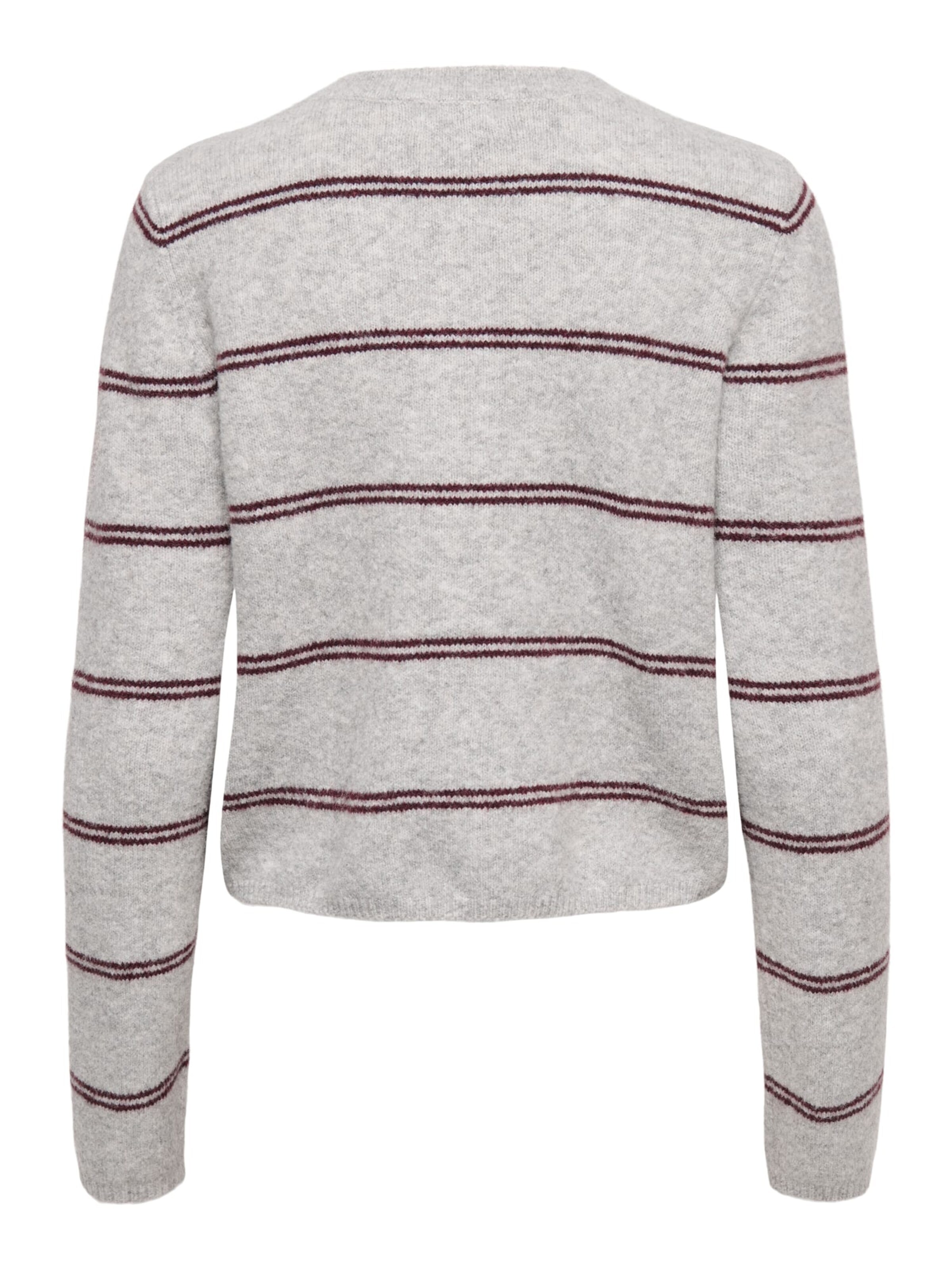 JDY Knit cardigan 'chloe' in Grey