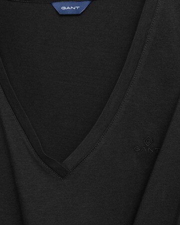 GANT T-Shirt in Schwarz