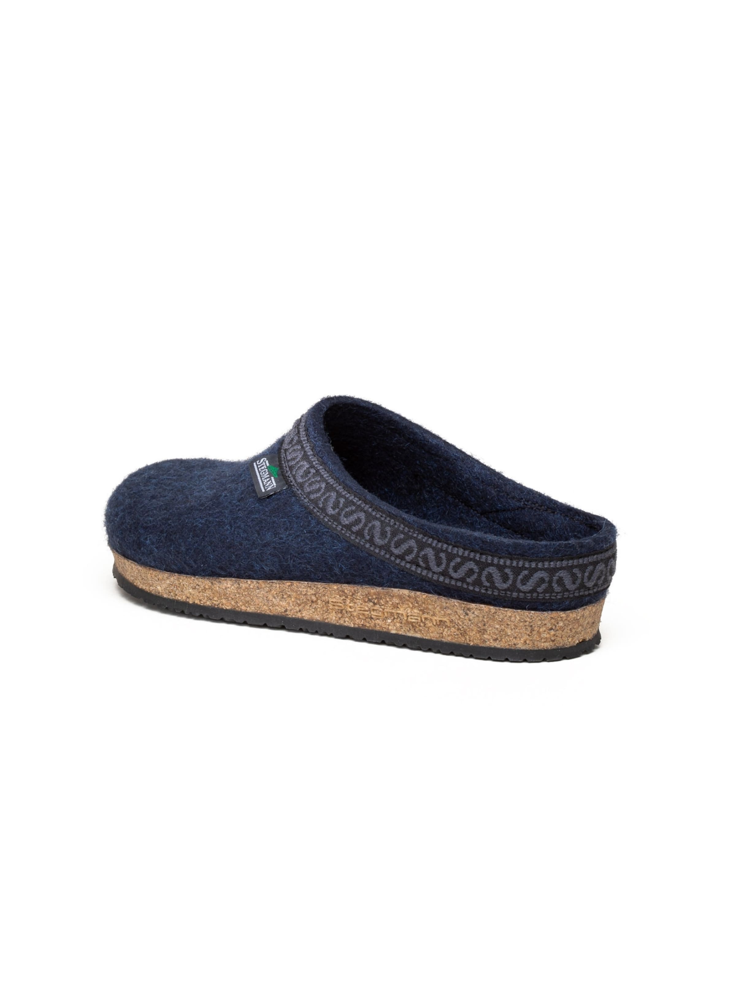 Stegmann Clogs 'Filzclogs Stegmann 108' in Blue