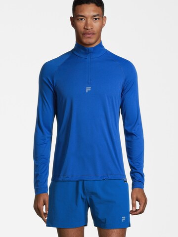 FILA Functioneel shirt 'ROYE' in Blauw: voorkant