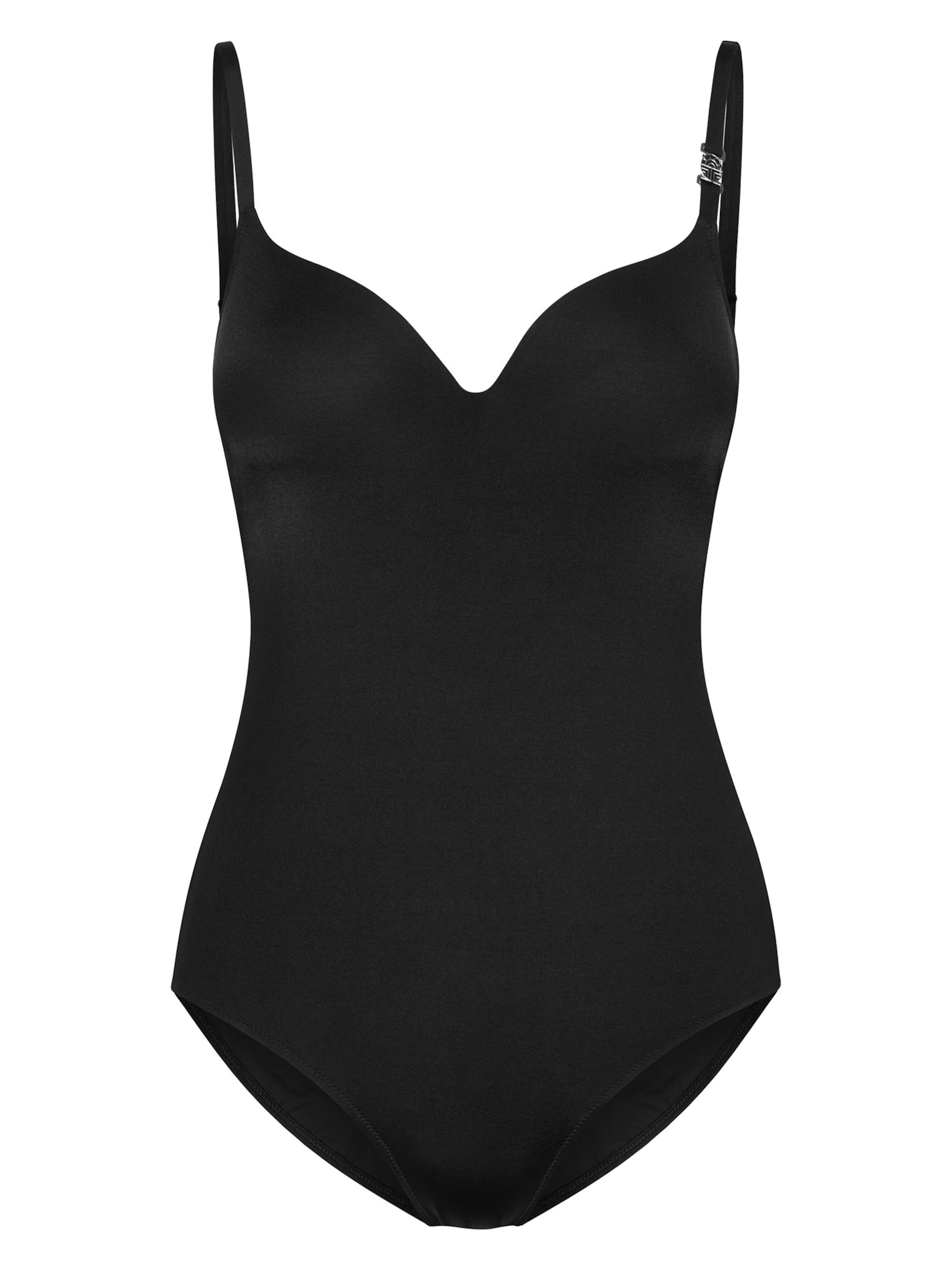 FÉRAUD PARIS T-shirt Swimsuit ' Basic ' in Black: front