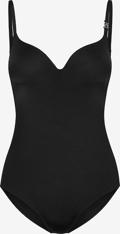 FÉRAUD PARIS T-shirt Swimsuit ' Basic ' in Black: front