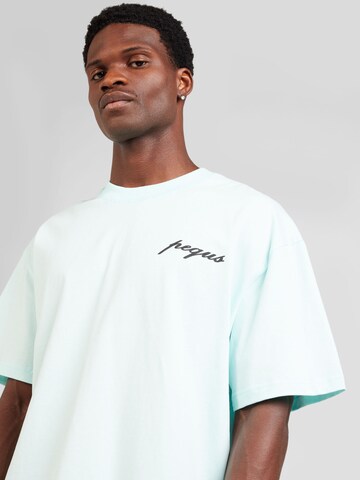Pequs T-Shirt ' ' in Blau
