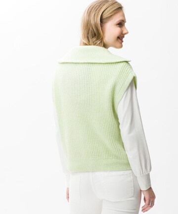 BRAX Knitted Vest in Green