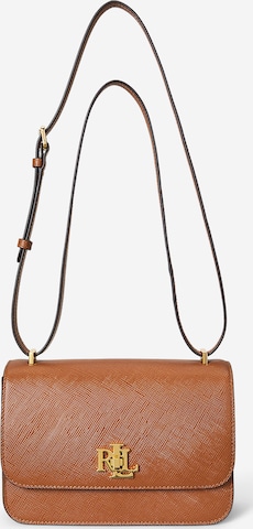 Borsa a tracolla 'SOPHEE' di Lauren Ralph Lauren in marrone: frontale