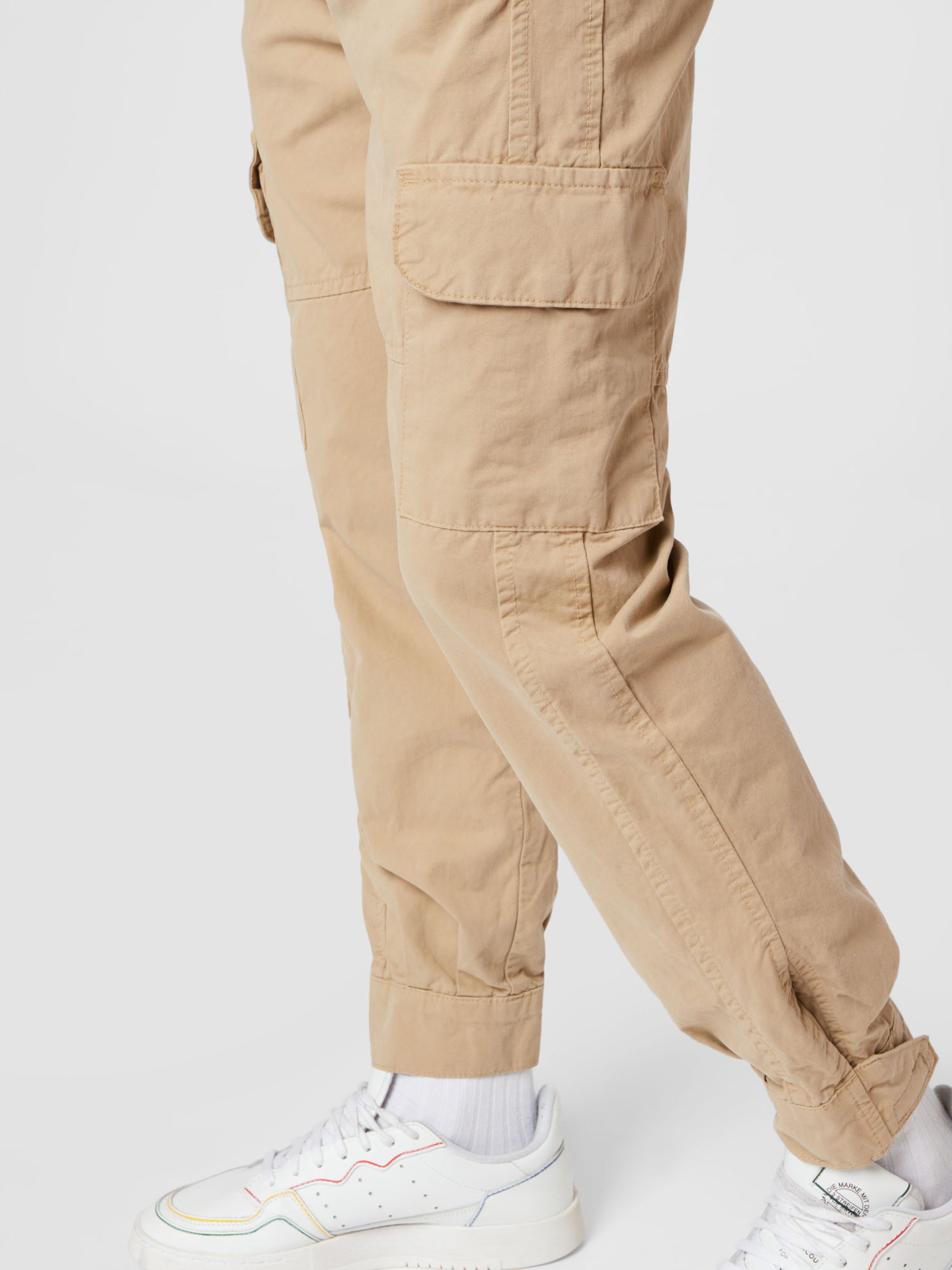 Urban Classics Tapered Cargobukser Lysebeige | ABOUT YOU