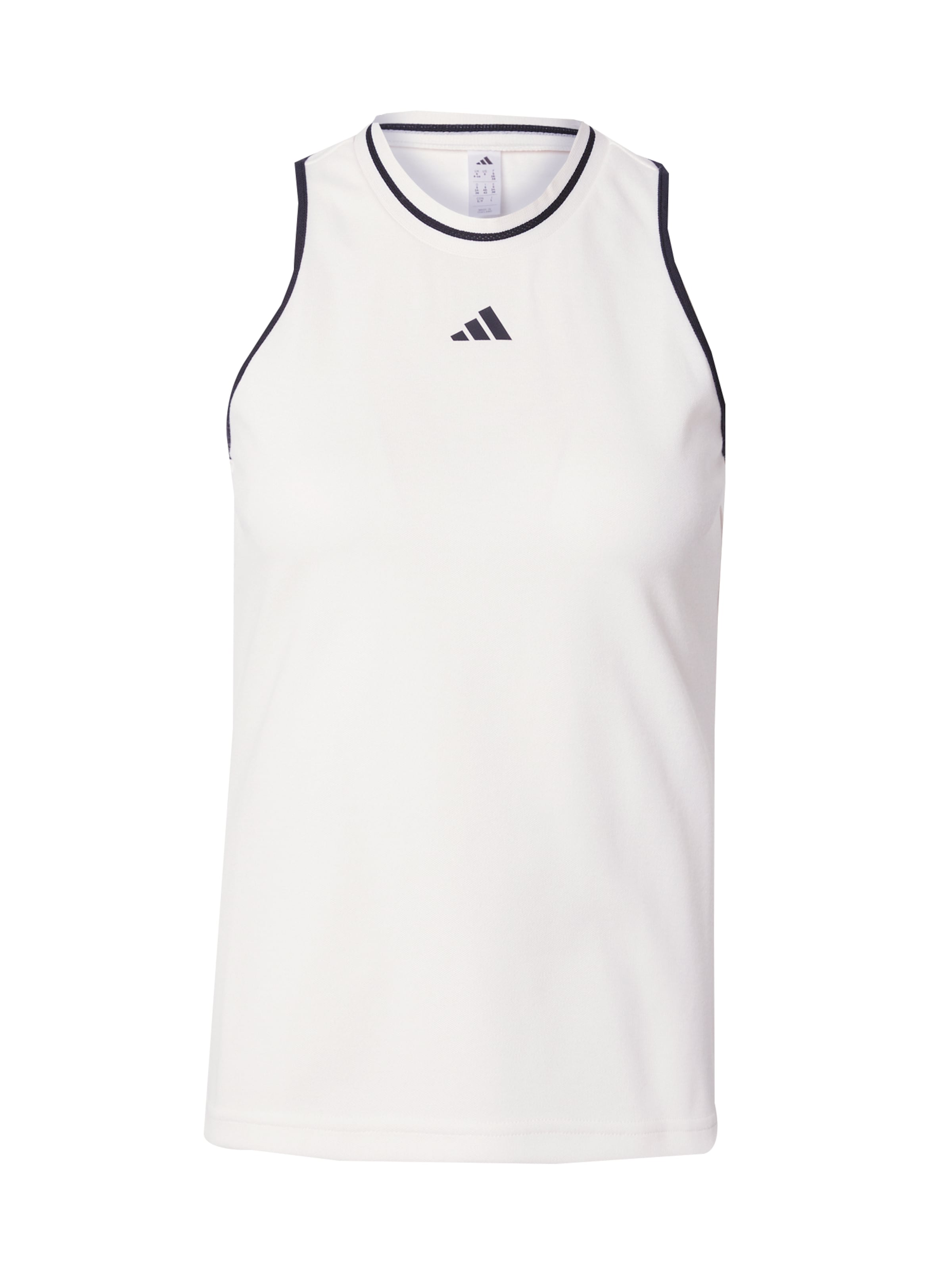 ADIDAS PERFORMANCE Sportovní top 'Heritage Classic' – bílá: přední strana