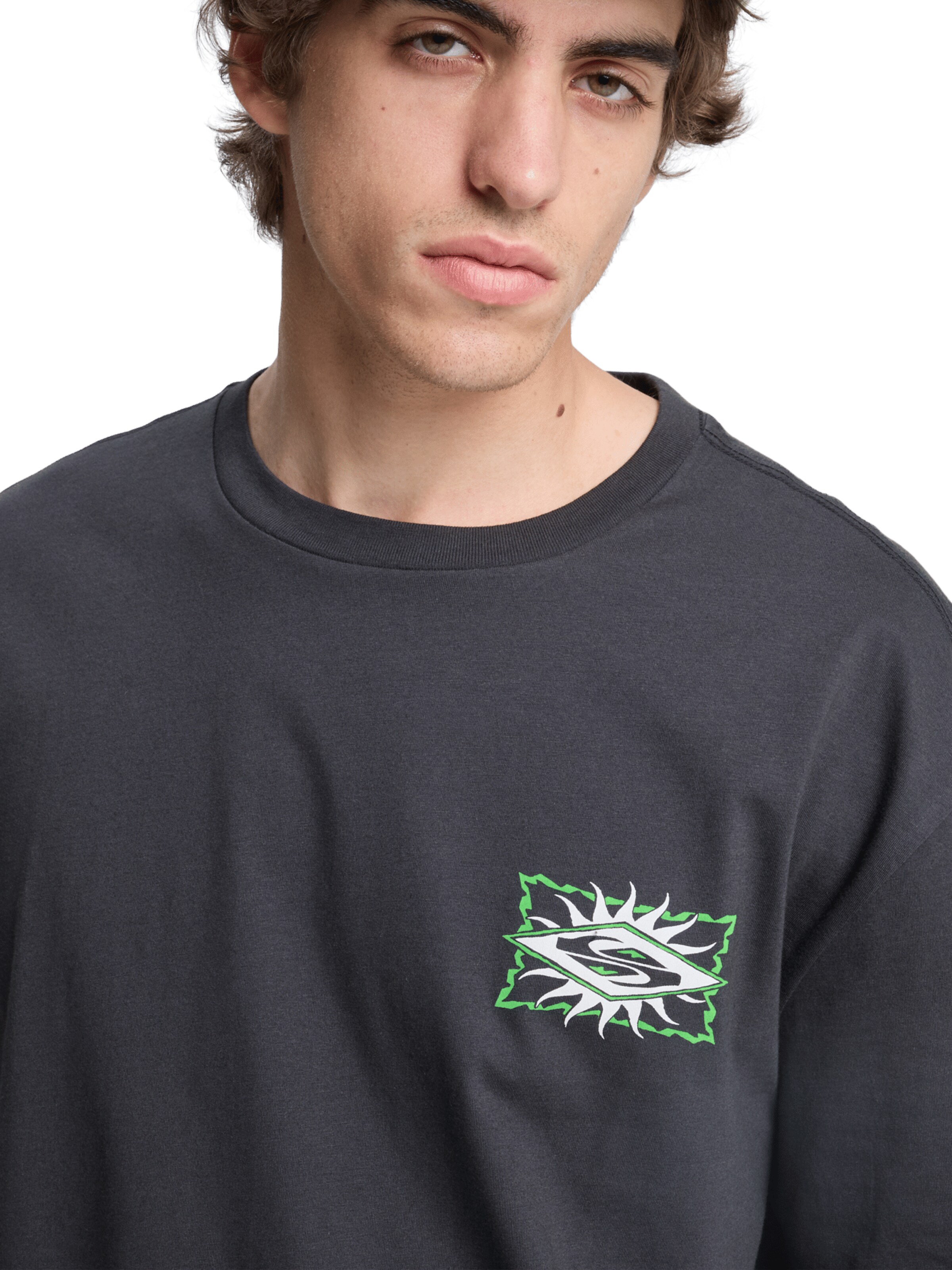 QUIKSILVER T-Shirt in Schwarz