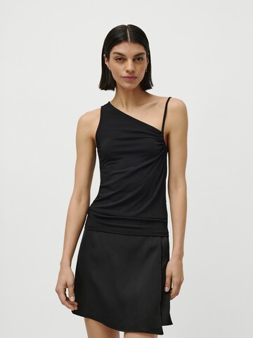 LeGer by Lena Gercke Топ 'Leonora' в черно: отпред
