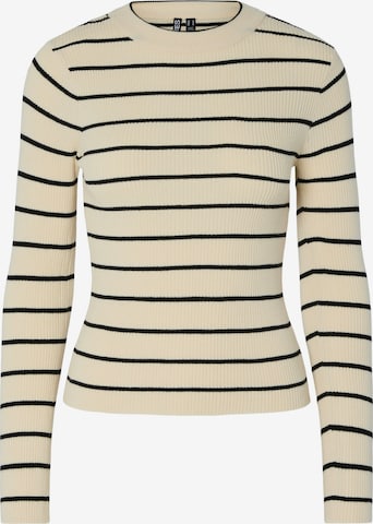 Pullover di PIECES in beige: frontale