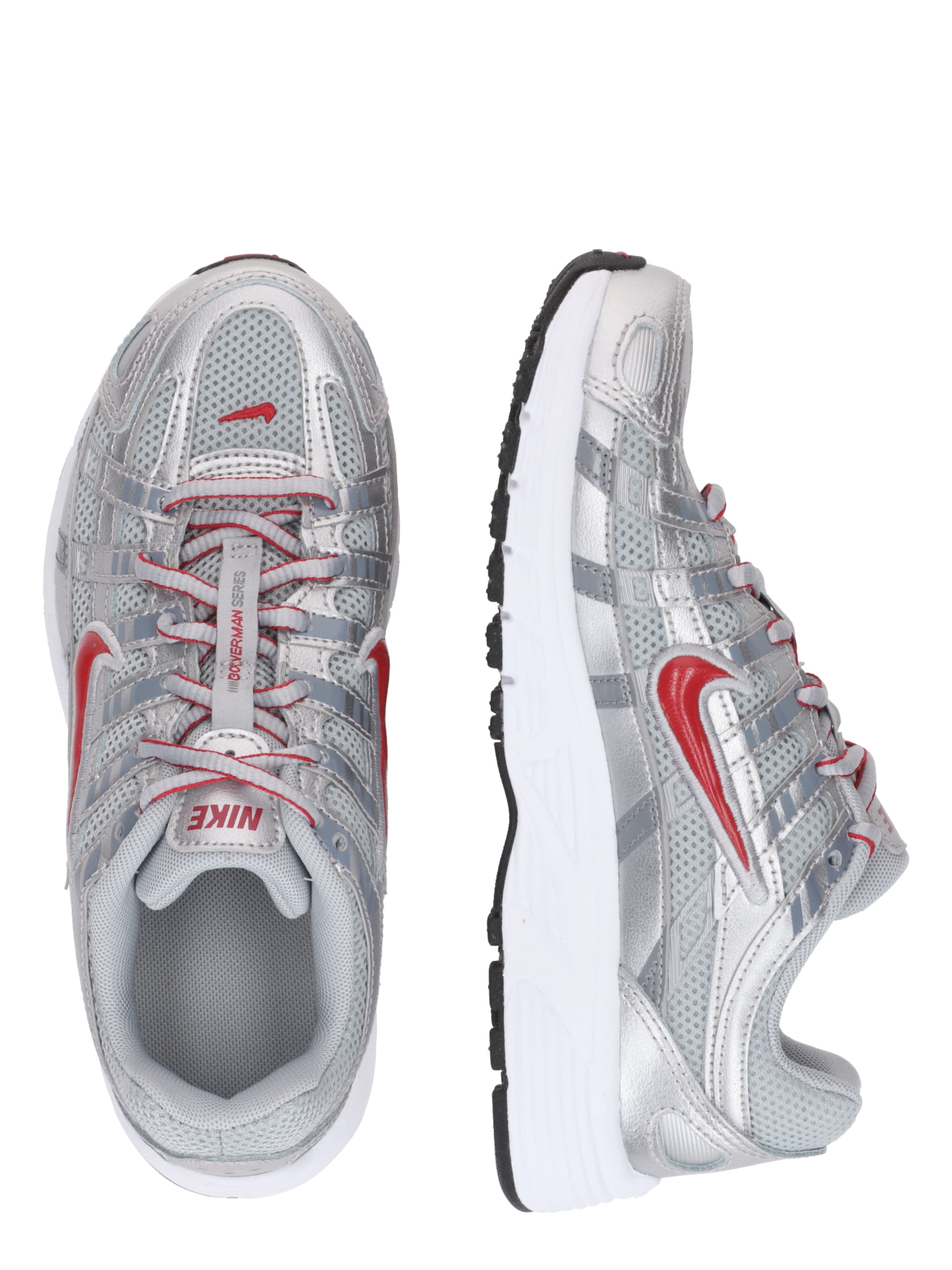 Nike Sportswear Tenisky 'P-6000' – stříbrná