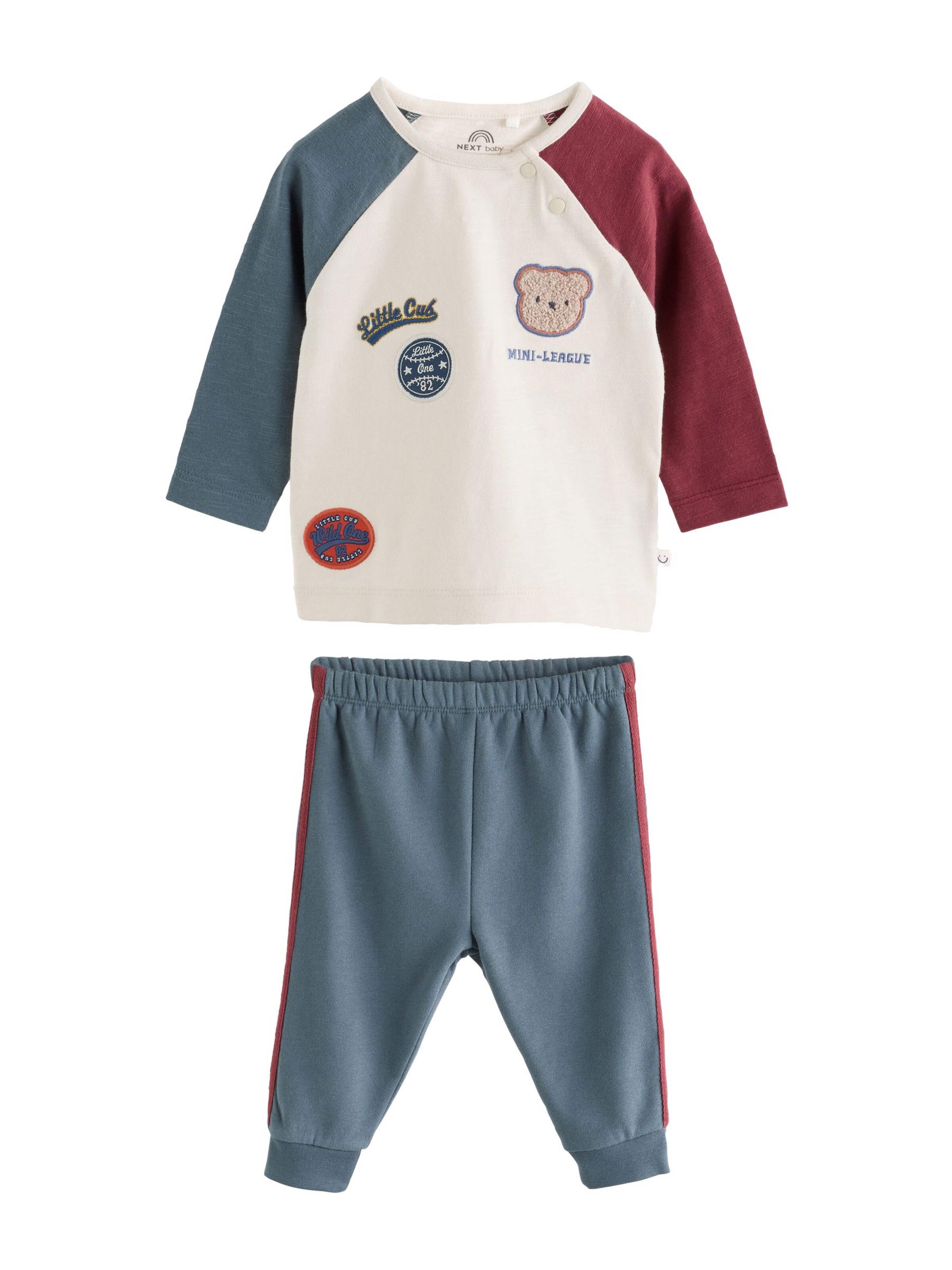 Next Set in Blue: front