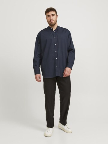 Jack & Jones Plus Slim fit Overhemd in Blauw