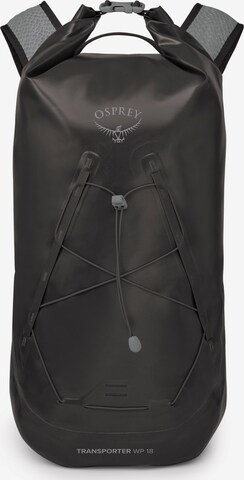 Osprey Sports Backpack in Black: front