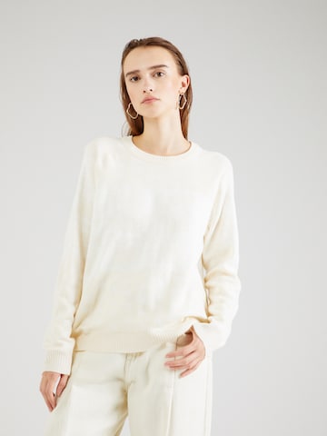 VILA Sweater 'JOSIE' in Beige: front