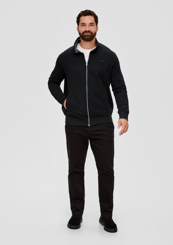 s.Oliver Sweat jacket in Black
