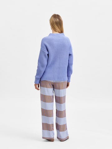 SELECTED FEMME Sweater 'Selma' in Blue