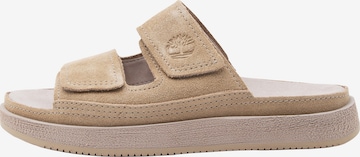 TIMBERLAND Pantolette in Beige: Vorderseite