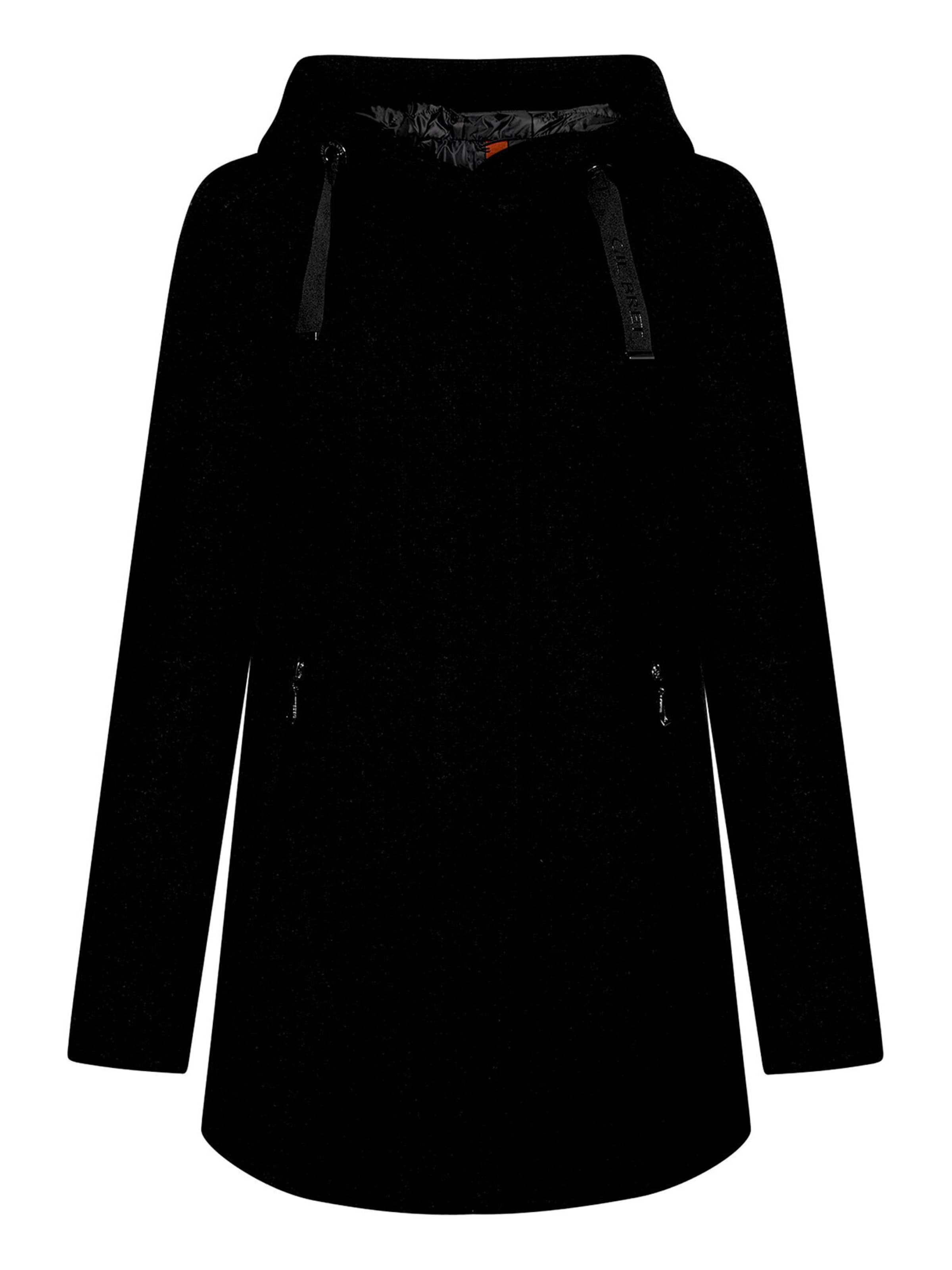 GIL BRET Wintermantel in Schwarz: Vorderseite