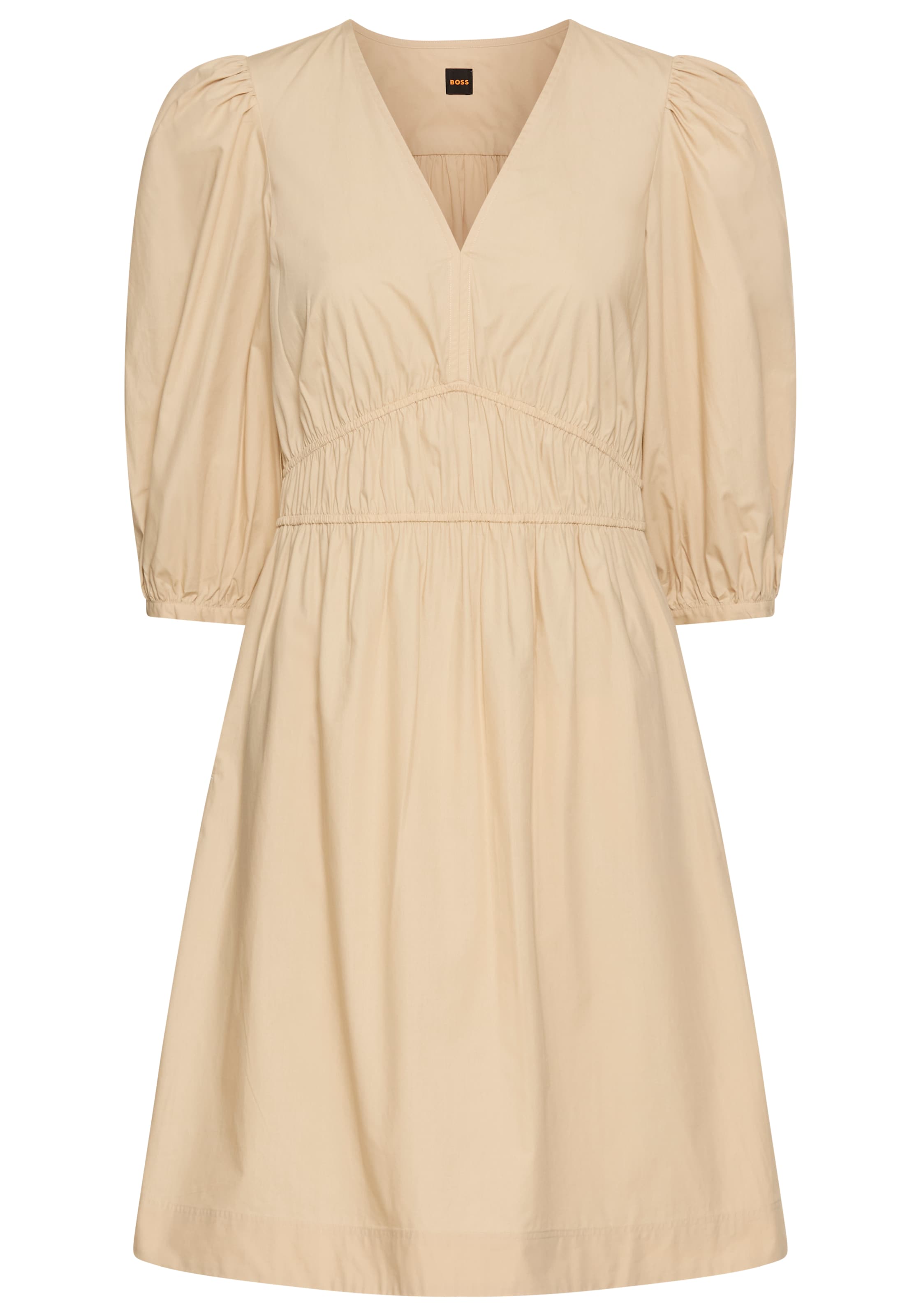 BOSS Kleid 'C_Dezzan' in Beige: Vorderseite