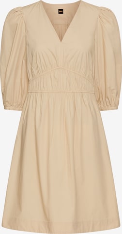 BOSS Evening Dress 'C_Dezzan' in Beige: front