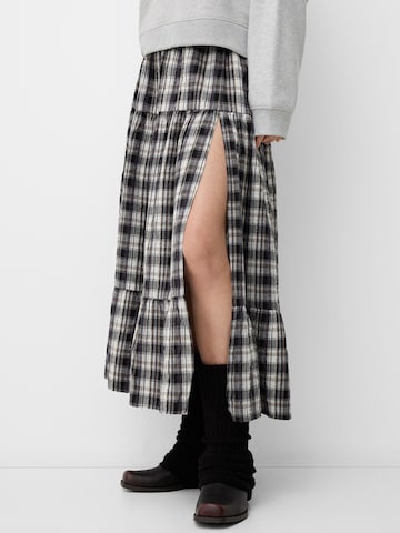 Gonna di Bershka in nero: frontale