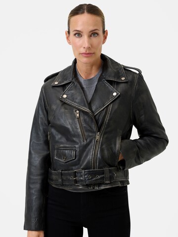 Veste mi-saison 'Louna' RICANO en noir : devant