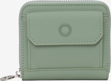 O bag Wallet in Green: front